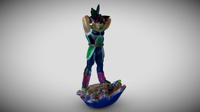 bardock 3d-scan - buy royalty free 3d model protocept tonydean 6ce2a6e dbz figurine character original figure stands roughly 3&rdquo tall optimized zbrush 3d-print hi-poly models included additional files enjoy 3d print model - Mito3D