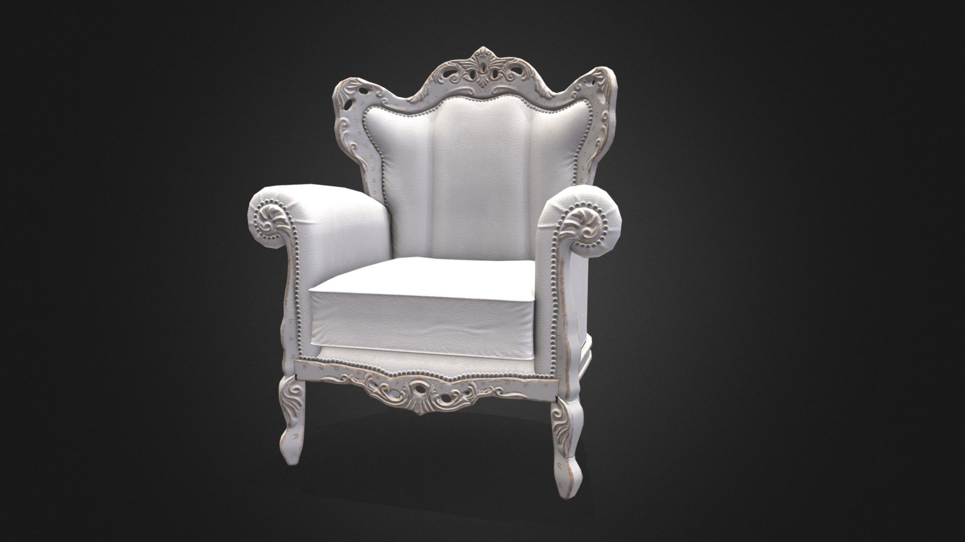 barroco Sillón 3d modelo stasloveless chertpaderi c93d816 3D print model - Mito3D