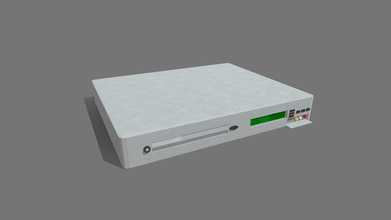 basic silver dvd player - download free 3d model rhcreations 3a57be3 3d print model - Mito3D