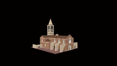 basilica di santa chiara italy - 3d model dimodicart dimoduk 2794836 3d print model - Mito3D