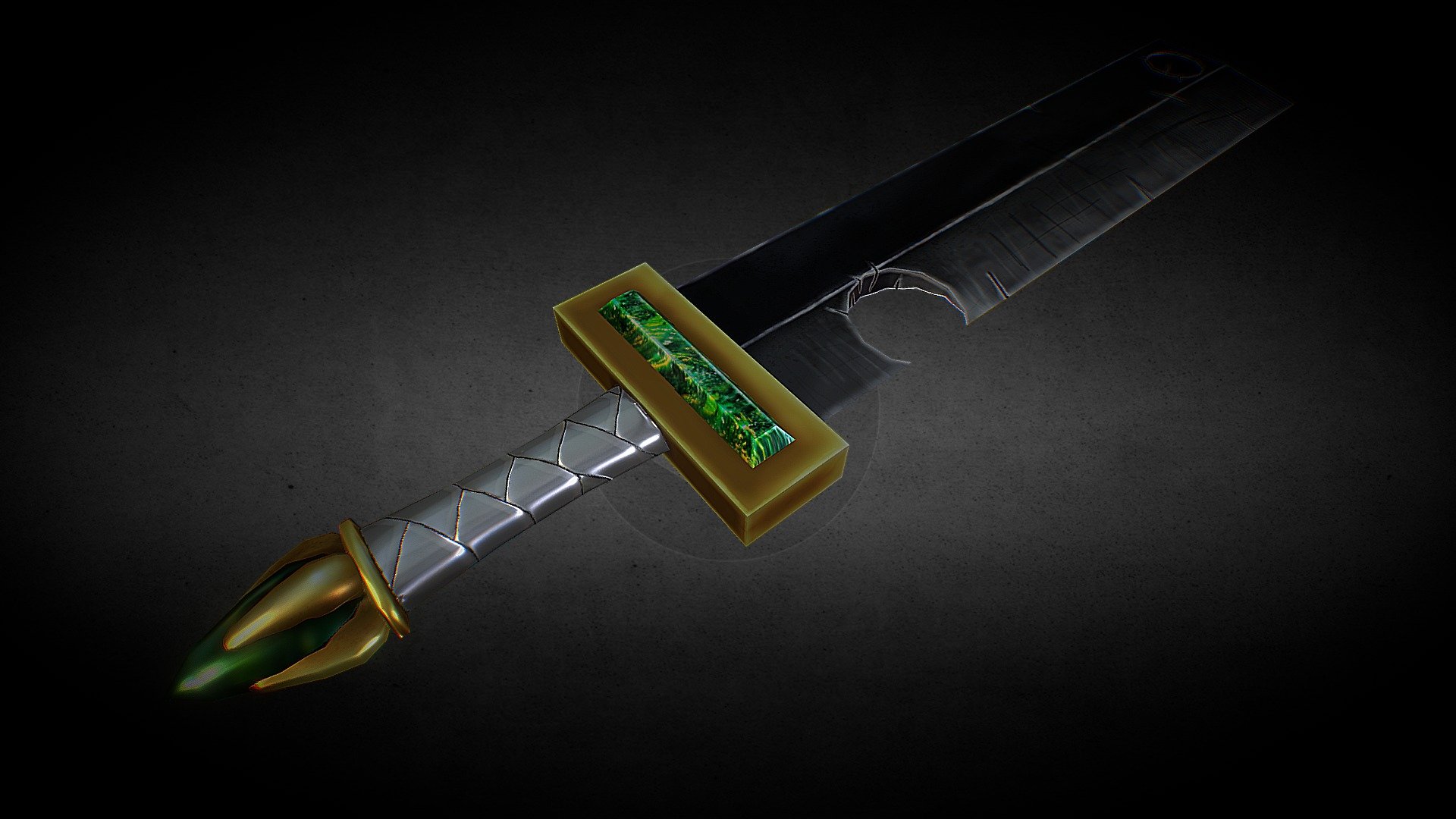 battoir jade - 3d model blackantmaster msenkiy 3D print model - Mito3D