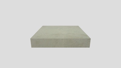 baycliff caulfield sanded - download free 3d model hardscape 8180bad limestone paving sample 3d print model - Mito3D