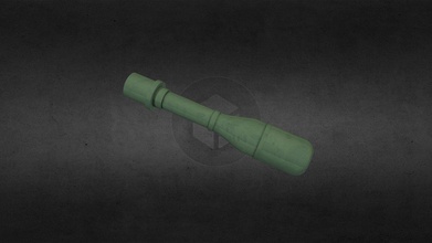 bazooka ammo - download free 3d model thunder thunderpwn a95a3d4 m6a1 so you actually can shoot something out it&hellip now go blow up d 3d print model - Mito3D