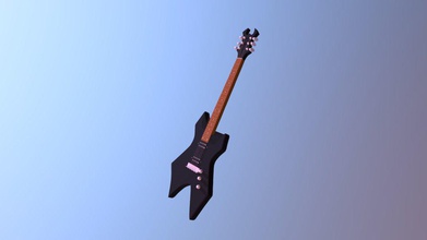 bc rich warlock guitare - modèle 3d sayanisen 140bed4 espérons que le de me donner la surprise 3d print model - Mito3D