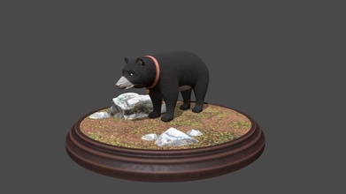 bear animals model - 3d praveen maurya praveen293027 95c5885 characters 3d print model - Mito3D