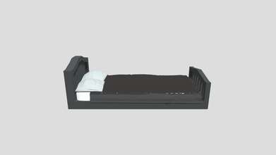 bed - download free 3d model curtain man4 1d557fd 3d print model - Mito3D