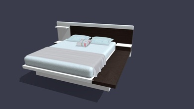 bed 03 - buy royalty free 3d model jasirkt de8a11b 3d print model - Mito3D