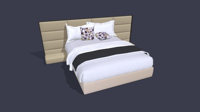 bed 21 - buy royalty free 3d model jasirkt db909fc 3d print model - Mito3D