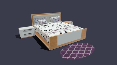 bed 23 - buy royalty free 3d model jasirkt ef443ea 3d print model - Mito3D