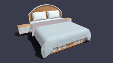 bed 26 - buy royalty free 3d model jasirkt 16b54d0 3d print model - Mito3D