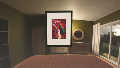 dormitorio réplica animado cuadro colocación 3d modelo Patricia paquete patricepaqueta 804496a 3d print model - Mito3D