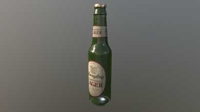 Bier Flasche Kaufen Lizenzgebühren frei 3d Modell verträumt ccfc905 3d print model - Mito3D