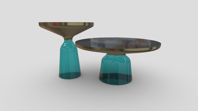 bell table - buy royalty free 3d model 3polies 6b116b7 realistic tables 2 sizes included 3d print model - Mito3D