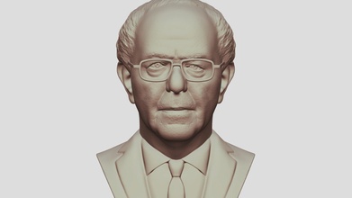 Bernie ponceuses buste 3d impression acheter royalties libre modèle réalité imprimée piotrkatanowski Obama politicien Joe célébrité Poutine politique démocrates atout cortez Etats Unis biden 3d print model - Mito3D