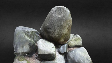 grande muschio roccia natura - scarica gratis 3d modello ahmetguner3d ahmetguner 9535dd2 modellato la durante foresta di viaggio 52 foto fatta l'acquisizione della realtà 3d print model - Mito3D