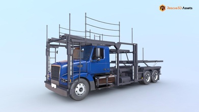 grande camion acquistare royalty gratuito 3d modello rescue3d risorse ef3dd71 3d print model - Mito3D