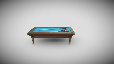billiard concept - download free 3d model nilay dindar ucanpenguen 15582d1 3d print model - Mito3D