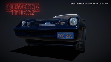 billy chevy camaro stranger - 3d model paulelderdesign 873f696 3d print model - Mito3D
