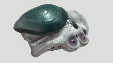 biopunk helmet v1 - download free 3d model lotussai 71ff88f 3d print model - Mito3D