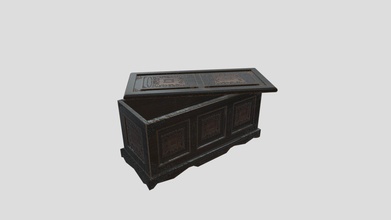 black brown ornamental chest - download free 3d model justincrazyeyes f4a10b8 3d print model - Mito3D
