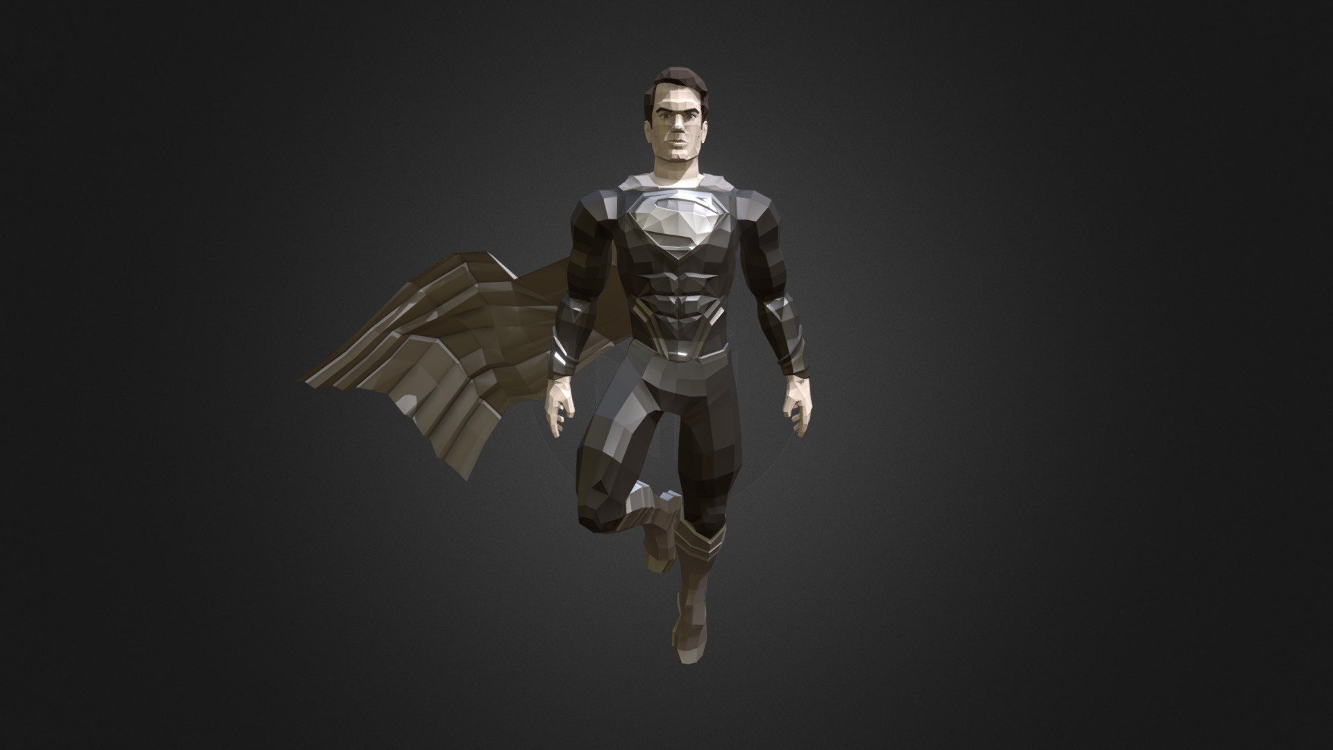 negro traje superhombre Enrique cavill descargar gratis 3d modelo davida3d 6c7d302 3D print model - Mito3D
