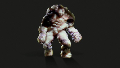 blob monster - download free 3d model alexalbinyana cea04aa 3d print model - Mito3D