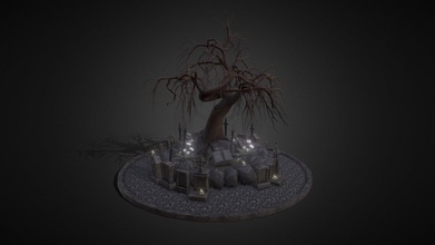 blutgetragen Baum Friedhof 3d Modell Antoine Gaumond Titcoune c141eab 3d print model - Mito3D