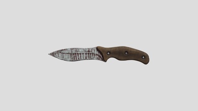 bloody knife - 3d model freedits a0dff62 3d print model - Mito3D