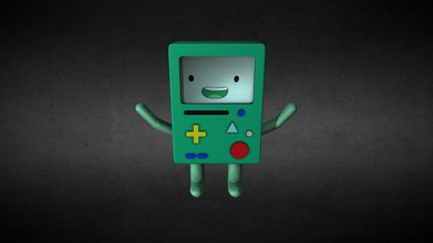 bmo adventure time - 3d model lafry b31d0f9 character my favorite hope you enjoy it 3d print model - Mito3D