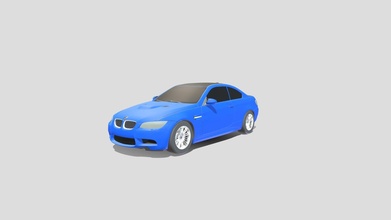 bmw m3 e92 - download free 3d model david holiday 70cafed 3d print model - Mito3D