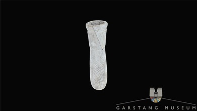 bone lotus column - 3d model garstang museum archaeology ce62feb 3d print model - Mito3D