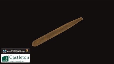 bone toothbrush - download free 3d model castleton university digital archaeology project cudap 0cdbe7d 3d print model - Mito3D