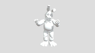 bonnie bunny blank model - download free 3d luckytherabbit 9d3c769 3d print model - Mito3D