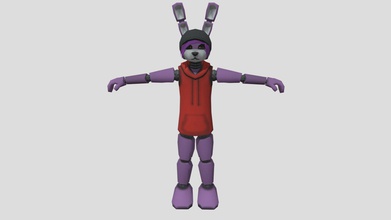 bonnie punk bunny - download free 3d model urbanfoxgamer 2bfa803 my rendition five night freddy&rsquo s crew use your projects just follow me all ask ouo https twittercom wwwyoutubecom user ginopinoy 3d print model - Mito3D