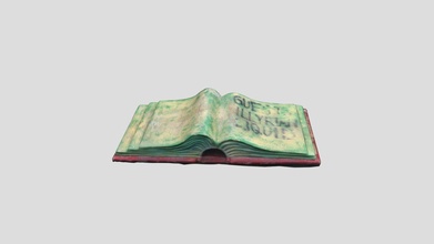 book sculpture - 3d model julherold08 94f4100 3d print model - Mito3D