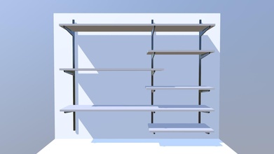 bookcase - 3d model pjoakes 2c6d5e0 3d print model - Mito3D