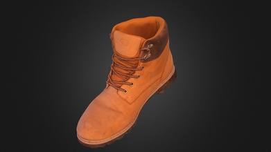 çizme poli 3d model satın almak telif Bedava Radju stil moda çamaşırlar ayak hazır ayakkabı bot Spor Doğa yürüyüşü giyim karakter oyun 3d print model - Mito3D