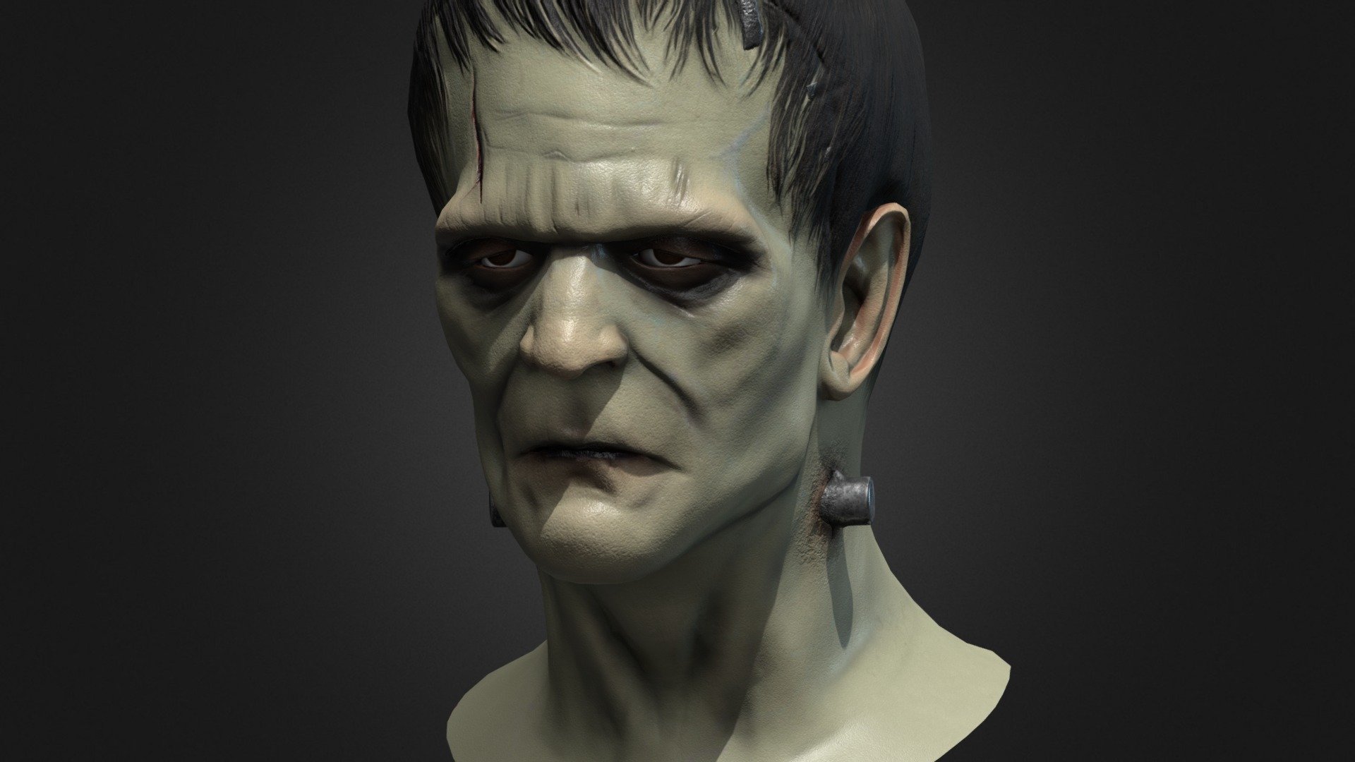 Boris Karloff Frankenstein's monstro 3d modelo tonya Tonyaw b40df9c 3D print model - Mito3D