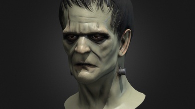 Boris Karloff Frankenstein's monstro 3d modelo tonya Tonyaw b40df9c 3d print model - Mito3D