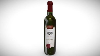 şişe şarap 1215 Cabernet sauvignon Merlot satın almak telif Bedava 3d model bys3c 99c0afa 3d print model - Mito3D