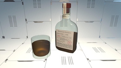 Bourbon bottiglia 3d modello remdogtrill remykrey95 a045004 3d print model - Mito3D