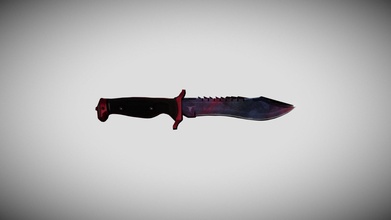 bowie knife - csgo 3d model ralph swh 6f41423 3d print model - Mito3D