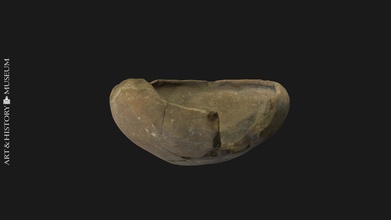 bowl foot - pg28071419 download free 3d model royal museums art history kmkg-mrah 3de30ac argaric culture early-middle bronze age 2300-1600 bc inventory number find object museum s online catalog carmentis 3d print model - Mito3D