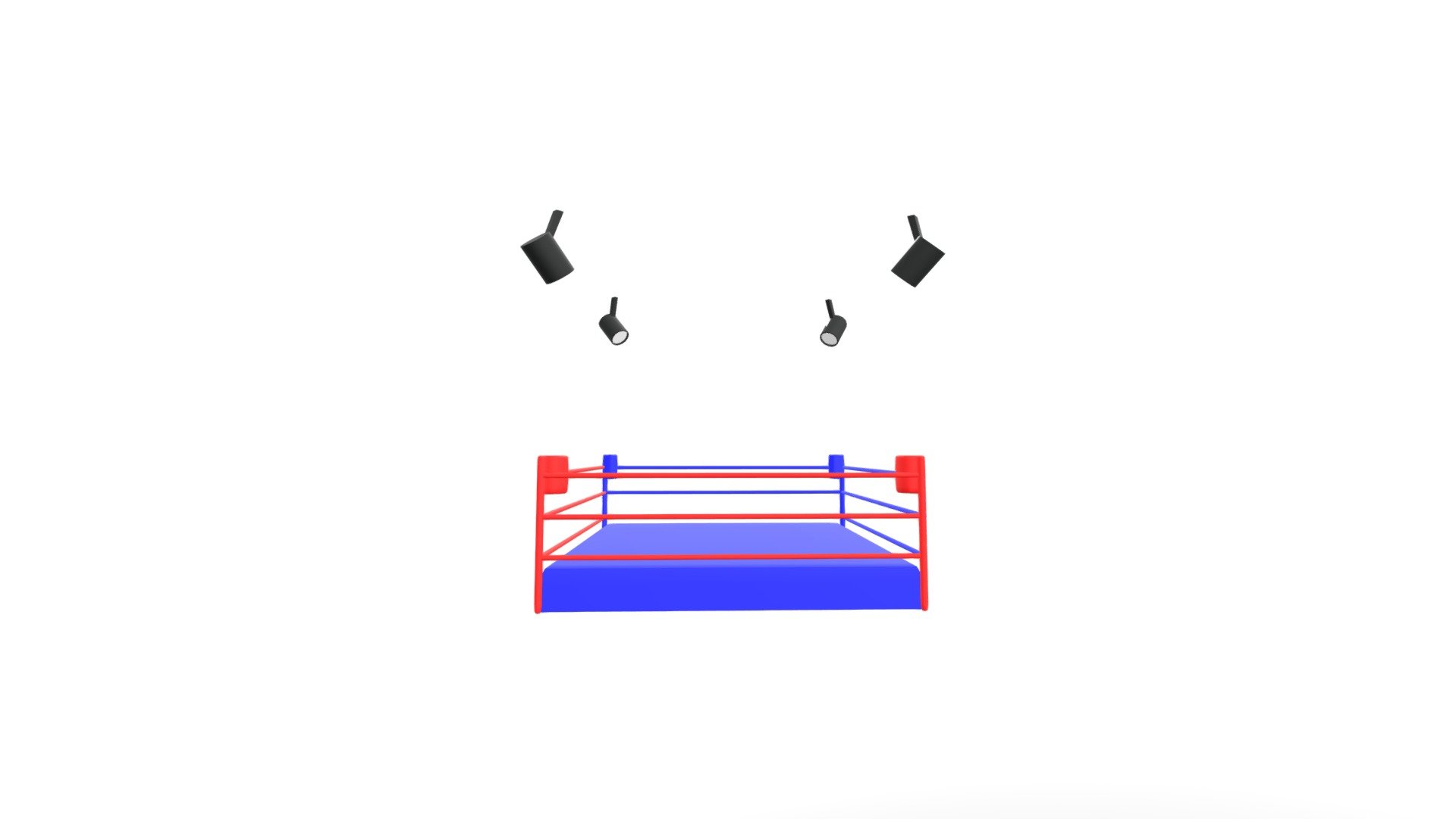 boxing ring - download free 3d model bethyybrown 3911d0c 3D print model - Mito3D