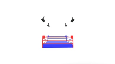 boxing ring - download free 3d model bethyybrown 3911d0c 3d print model - Mito3D