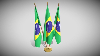 brasile bandiera pacco acquistare royalty gratuito 3d modello dragosburian 5c718f5 3d print model - Mito3D