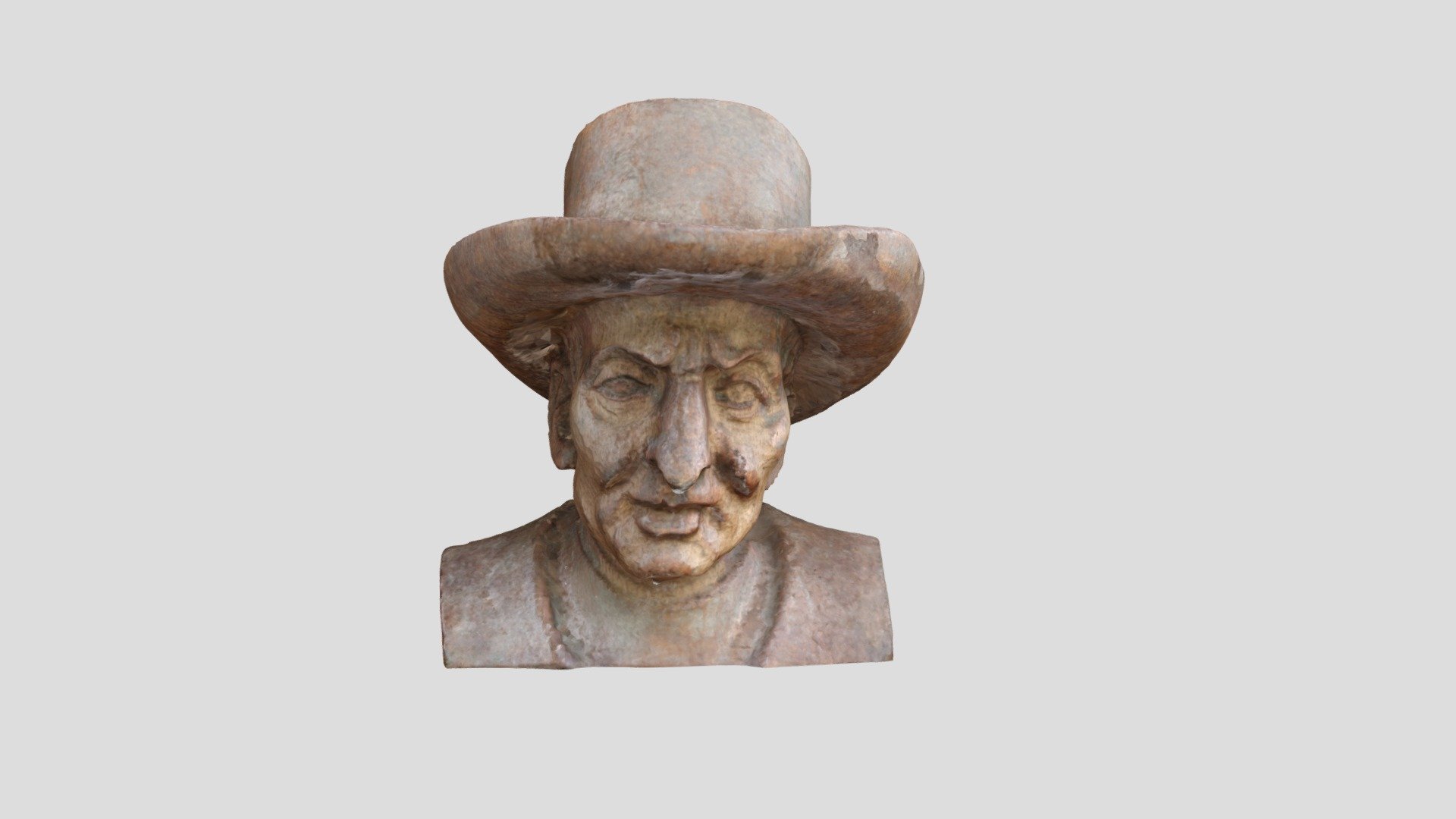 bretone au chapeau 3d modello associazione locronan associationjoblocronan 22371f9 3D print model - Mito3D