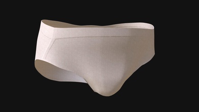 briefs underwear men - buy royalty free 3d model francescomilanese 88029d5 3d print model - Mito3D