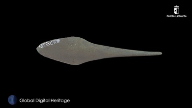 bronze age arrowhead castilla-la mancha spain - download free 3d model global digital heritage globaldigitalheritage 49f2fe6 3d print model - Mito3D