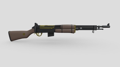 Marrone m1 fucile Scarica gratuito 3d modello ed3800 05569b5 3d print model - Mito3D